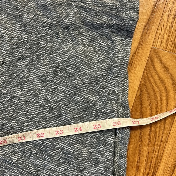 Luca Vanucci Italian Boxy Gray Turtleneck Short Sleeve Sweater - Picture 5 of 7